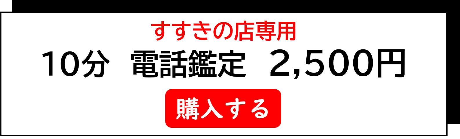 電話10分×1